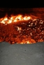 gas crater, Darvaza, Turkmenistan